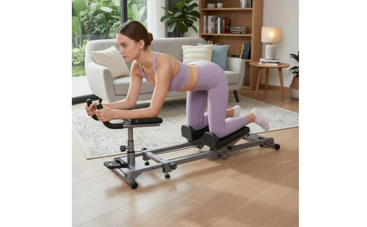 3-in-1 Training Machine Adjustable Home Exercise Climber Sturdy Frame
