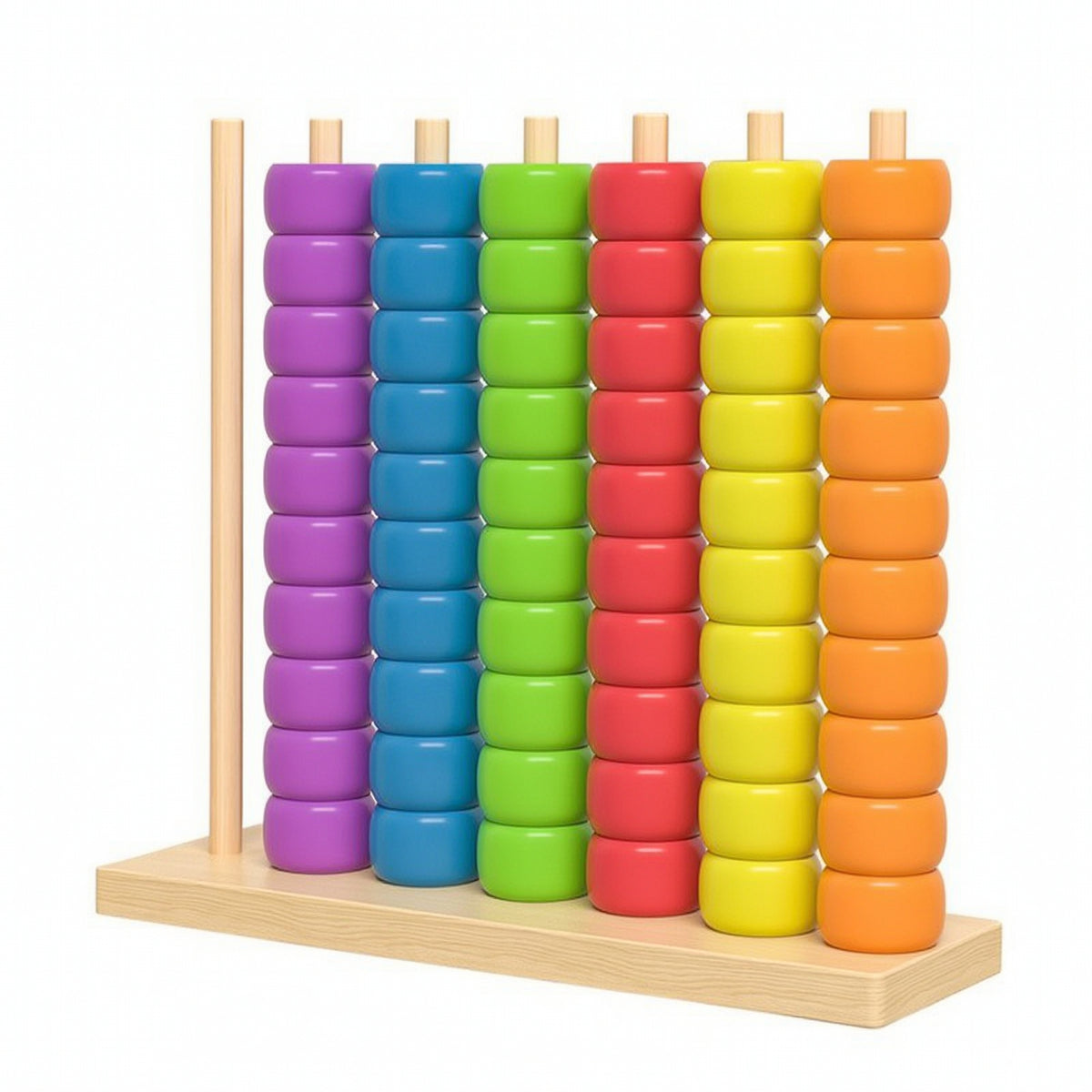 Wooden Peg Board Bead Game Fine Motor Bead Matching Toy Matching Toy Preschool Wooden Peg Board Smooth for Toddlers, Playroom