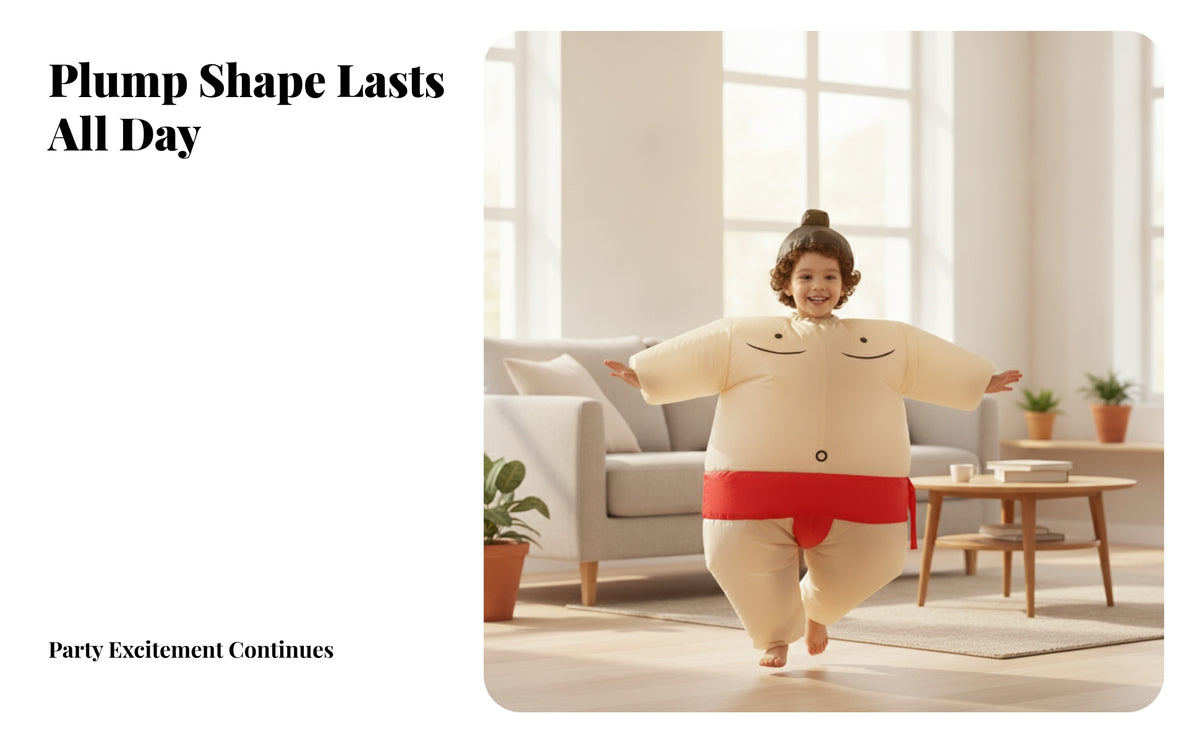 Inflatable Sumo Suit with Fan