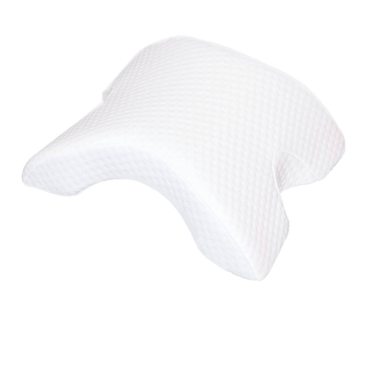 Slow Rebound Arched Arm Pillow Breathable Textile Tunnel Memory Foam Pillow Skin-Friendly Sleeping Aid Removable Washable Cover for Lounging