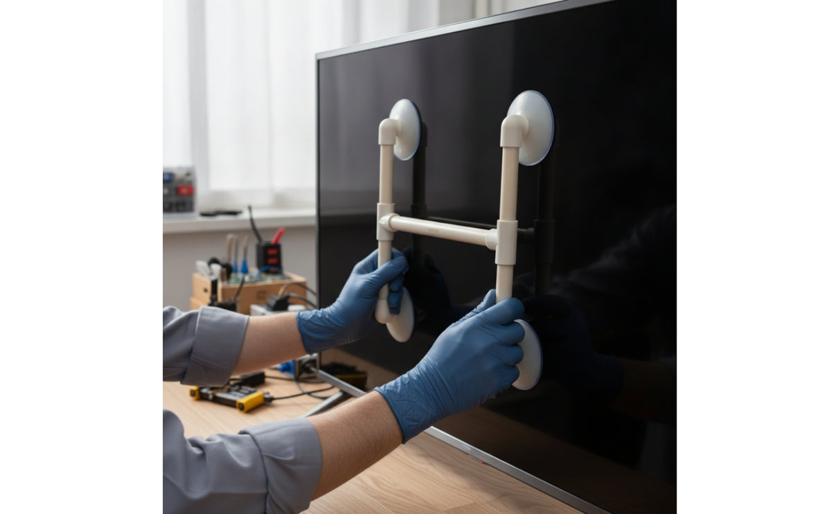 Silicone Screen Absorber Tool Low Temperature Resistant TV Repair Tool with Suction Cups for Technicians
