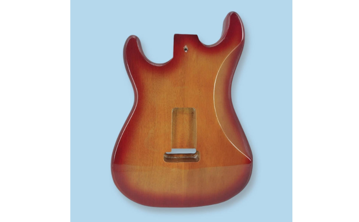 StandardStyle Guitar Body Lacquered Surface ST Style Guitar Body DIY String Instrument Part