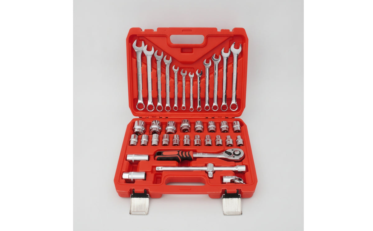 Automotive Repair Tool Kit Alloy Steel for Tools Socket Wrench Set with Case 72-Tooth Ratchet Wrench Set for Vehicle Owners, Garage