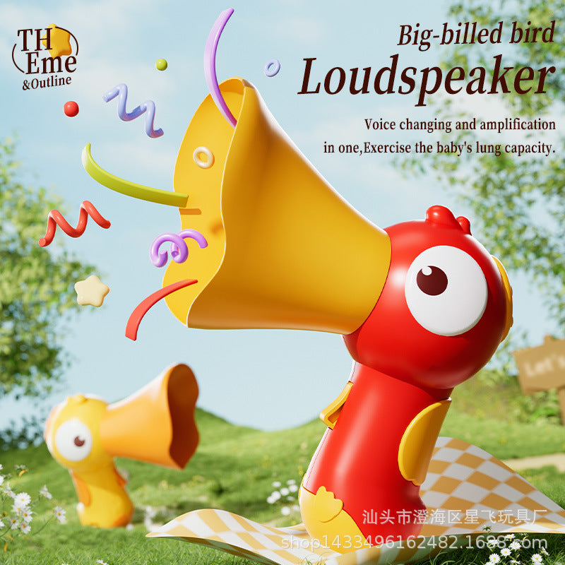 Toucan Voice Changer Megaphone with Recording and Amplification