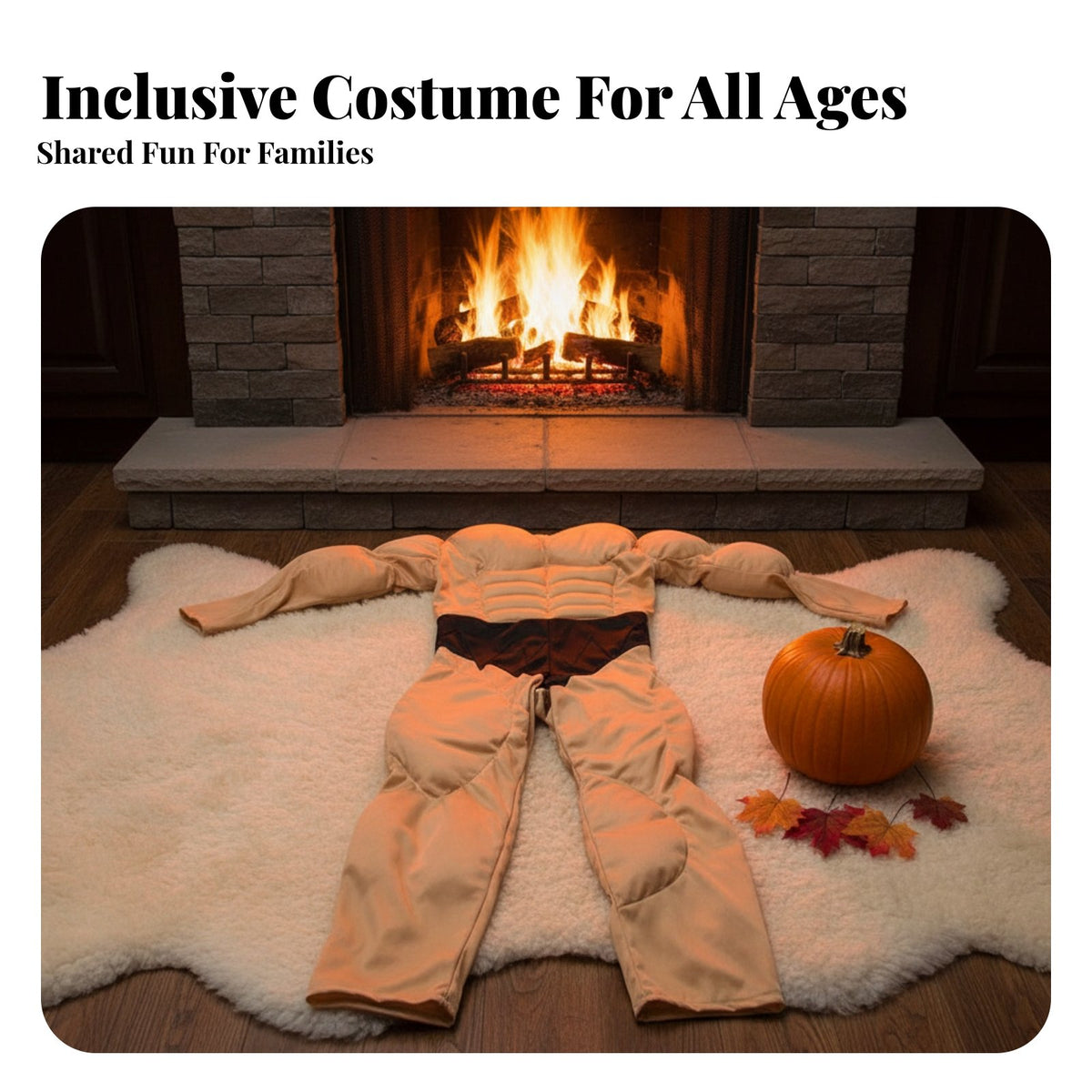 Padded Muscle Shirt Muscular Appearance Fake Costume Top Bulk Appearance Fake Muscle Top for Kids, Adults, Stage Performance, Cosplay, Halloween