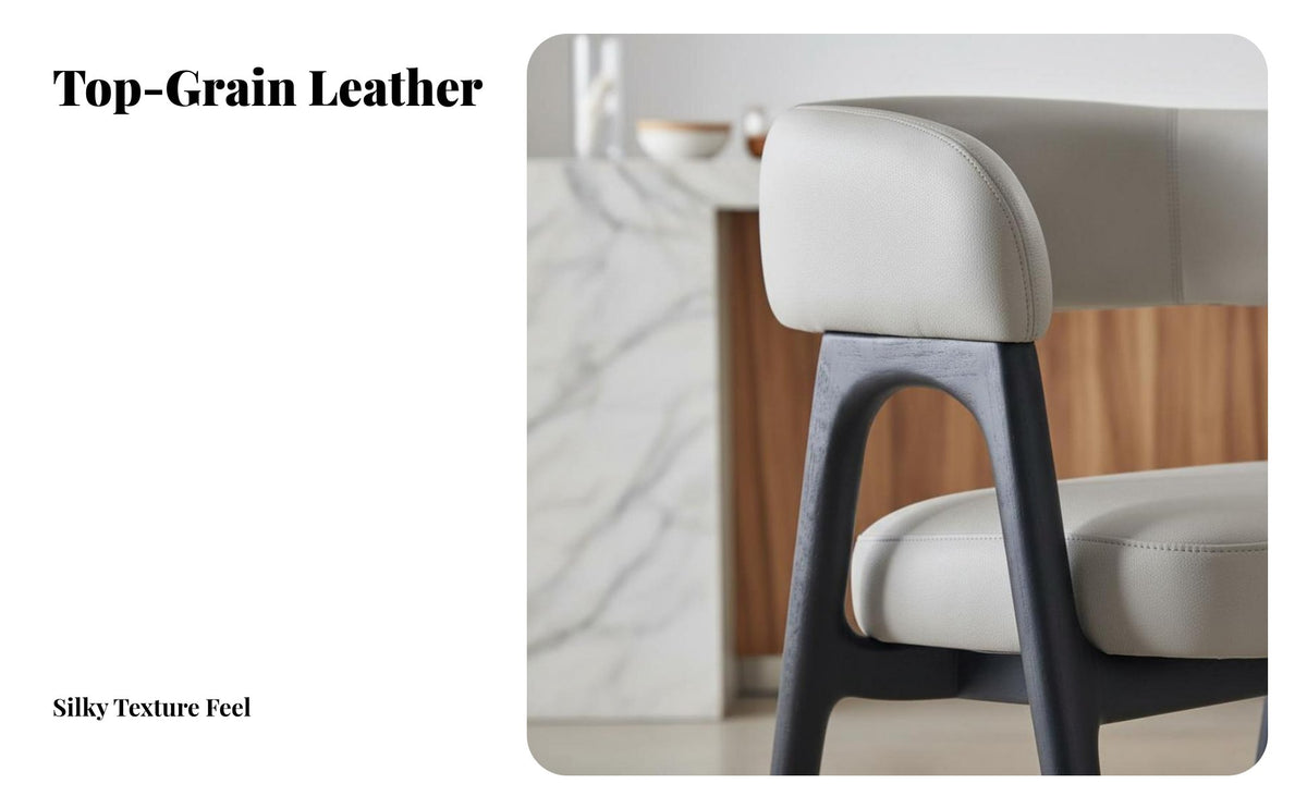 Nordic design aesthetic Upholstered Dining Armchair with Armrests Upholstered Wooden Armchair Luxury Feel Seating Furniture Modern Design for Restaurant Owners, Interior Designers, Living Room, Kitchen, Home neutralice, perusing alcove