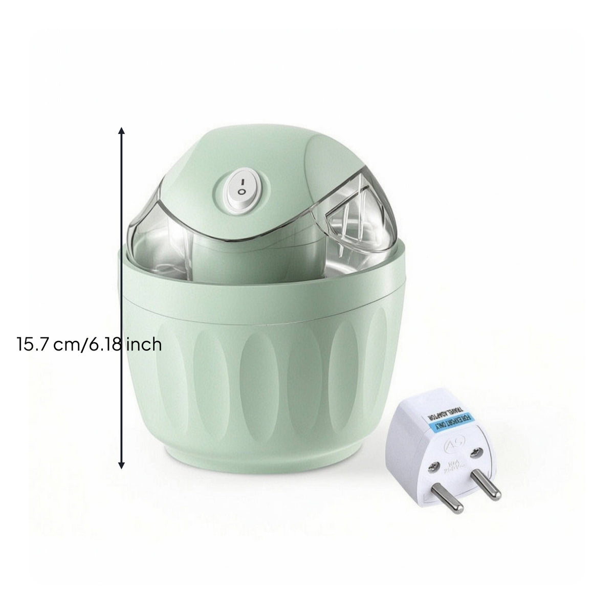 Compact Automatic Ice Cream Machine Space-Saving Sorbet Maker Versatile Appliance Quick Freeze for Children