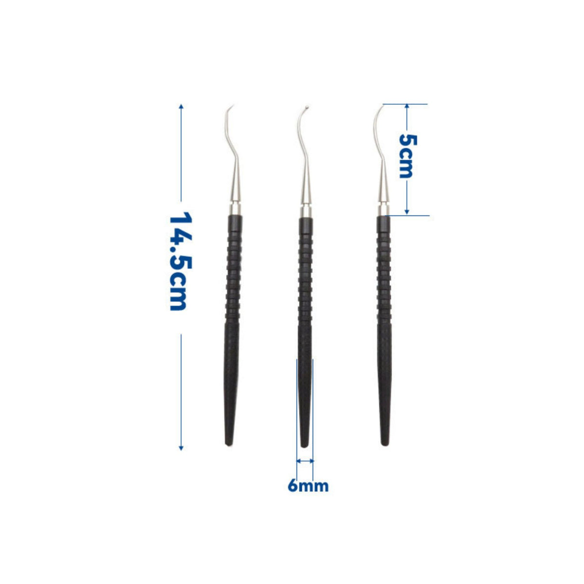 3 Pieces Non-Scratch Diving O-Seal Removal Tool Ergonomic Grip O-Seal Pick Set Underwater Regulator Tool for Equipment Maintenance