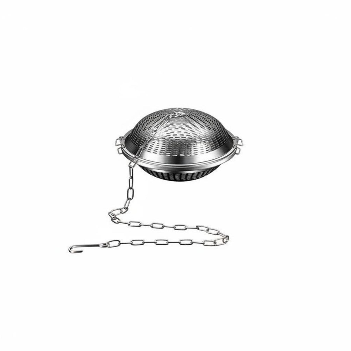 Rust Resistant Stainless Steel Seasoning Ball Easy to Clean Herb Seasoning Basket Food Grade Broth Flavor Infuser Reusable for Stewing, Braising