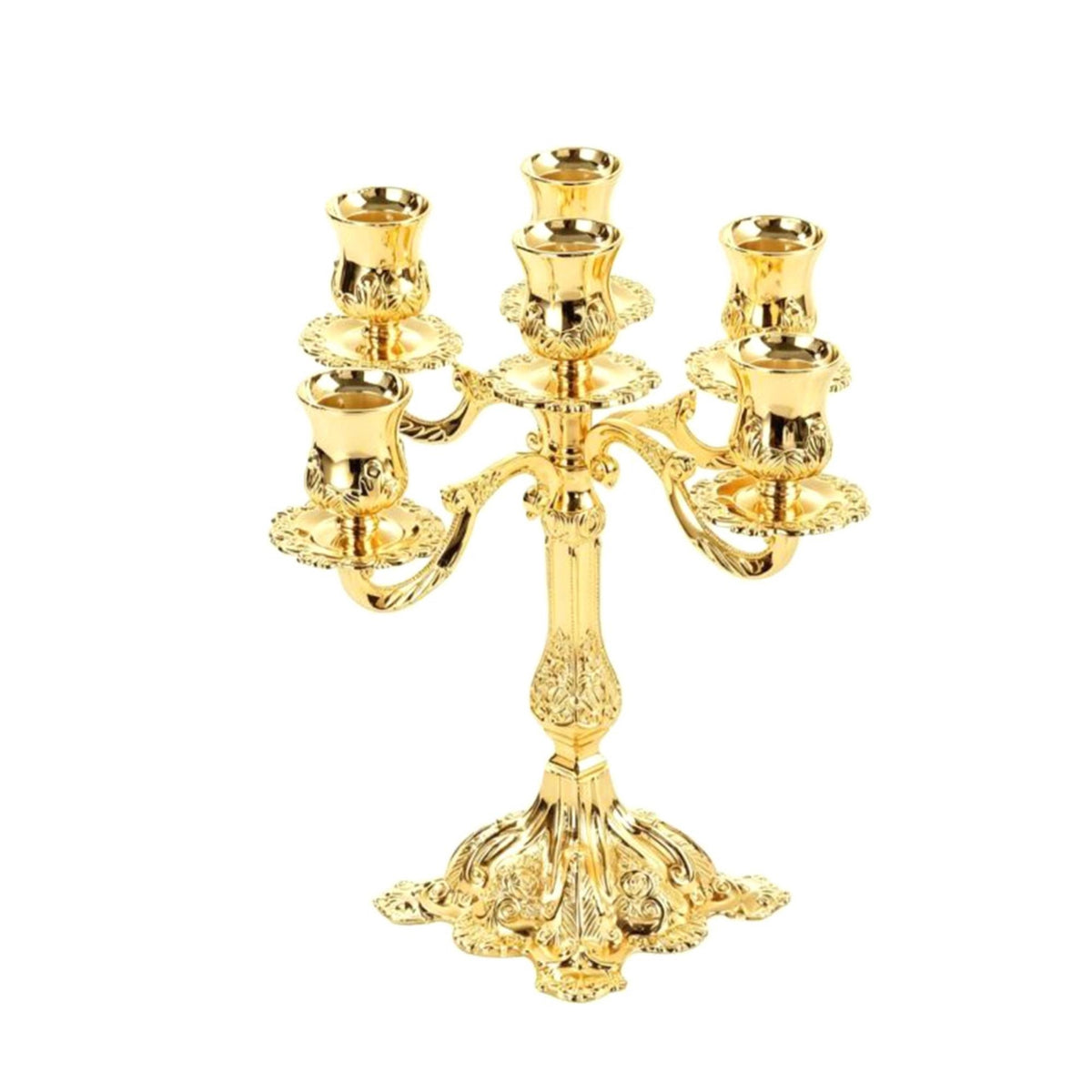 European Classical Candle Holder, Zinc Alloy, Tabletop Decoration