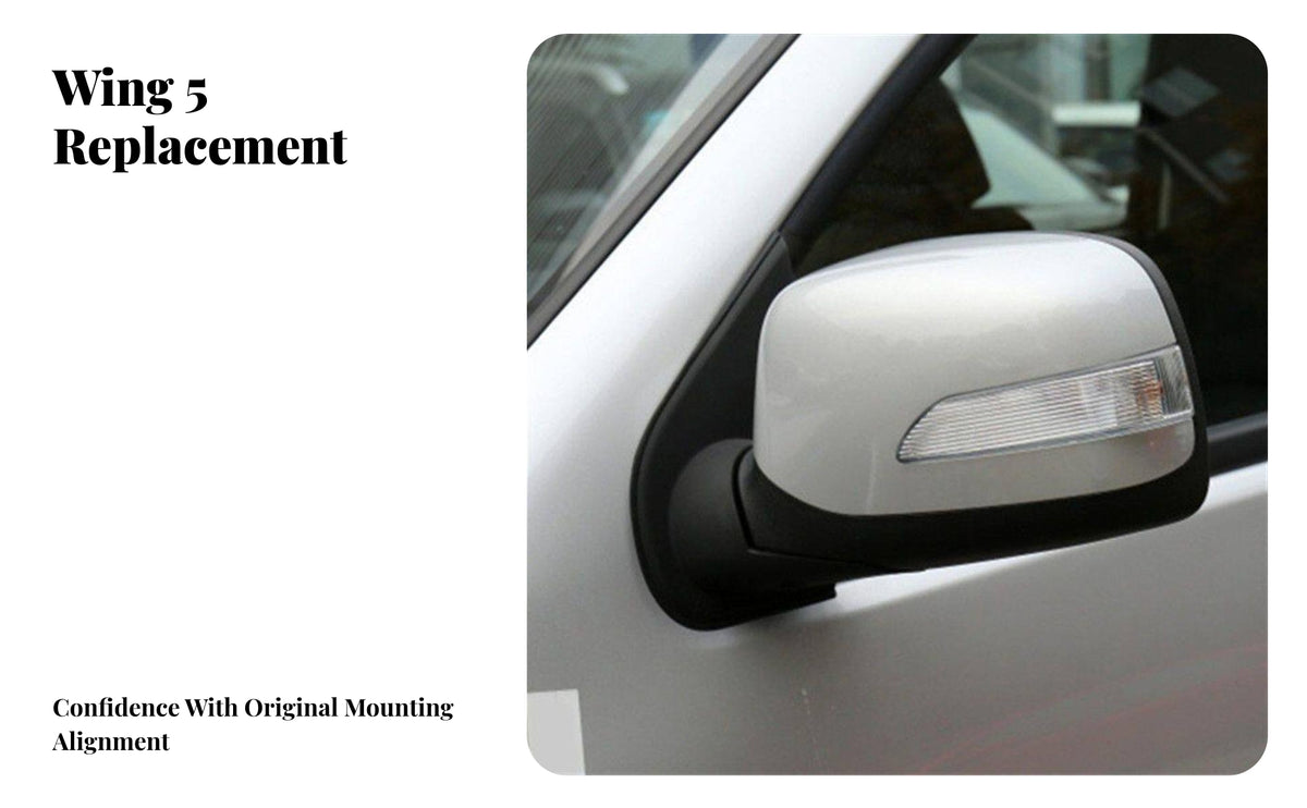 Side Mirror Assembly | Clean OEMappearance, Side Mirror with Turn blinker, for Vehicle Repair
