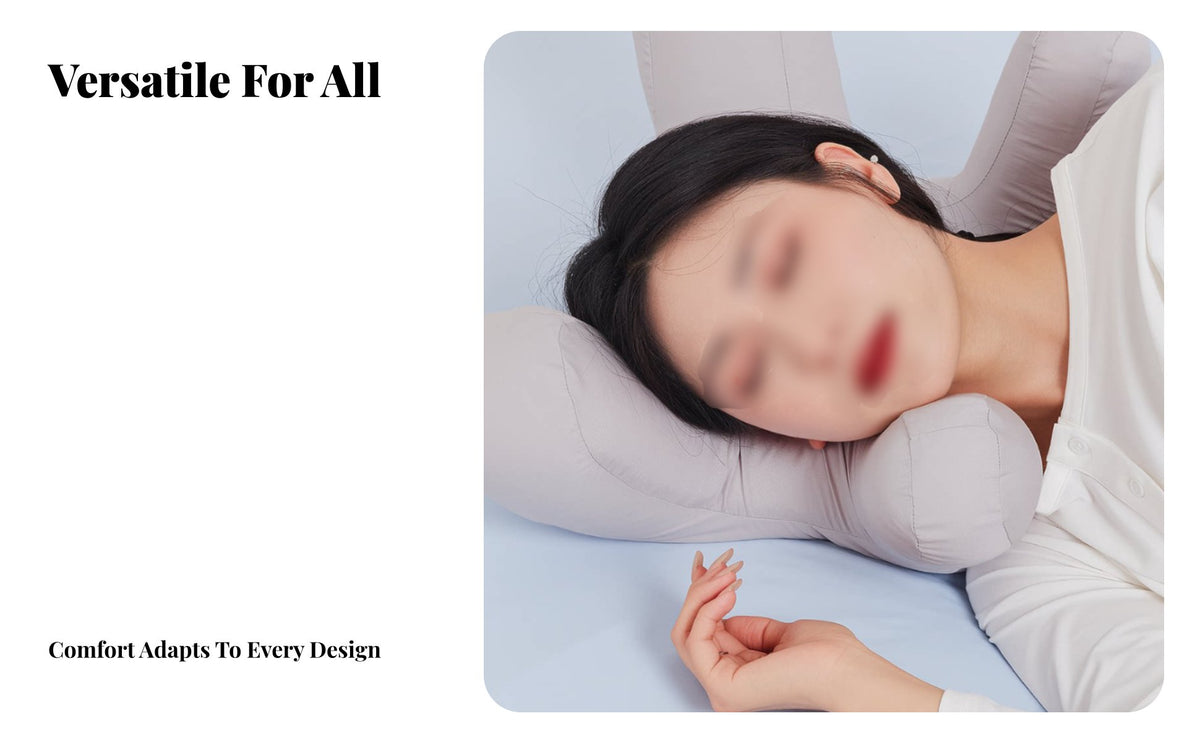 Slow Rebound Side Sleeper Pillow for Adults, Back Sleepers, Sleeping, Nightly Rest, Bedroom