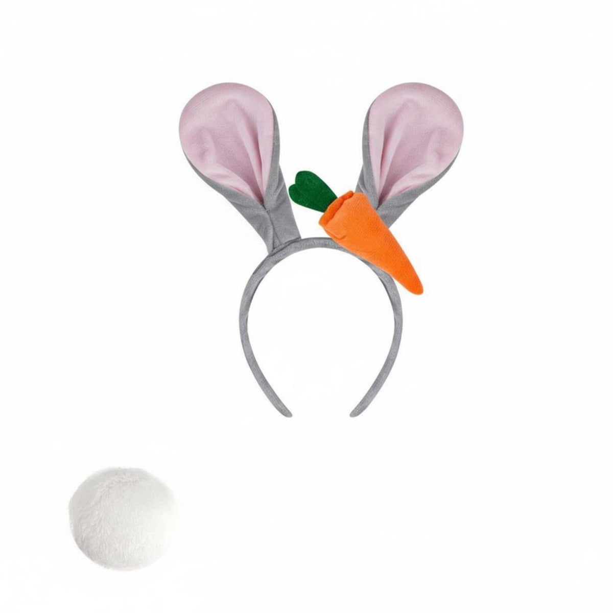 Animal Headband Ears Headband Korean Style Hare Ear Hairband Lightweight Easter Bunny Ears for Festivals, Cosplay