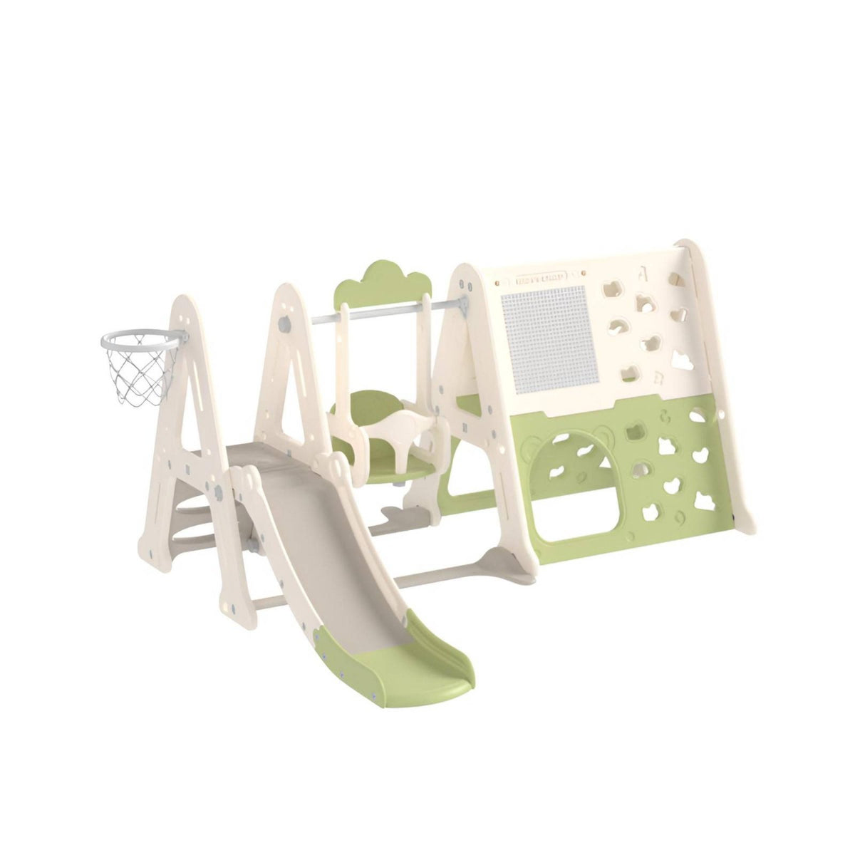 Green / Climb+slide+swing+bb