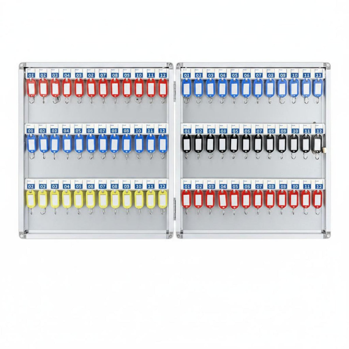 Wall Mounted Key Cabinet Combination Secure Entry System Box for Authentic Estate Agents, Property Managers, Office, Factory, School