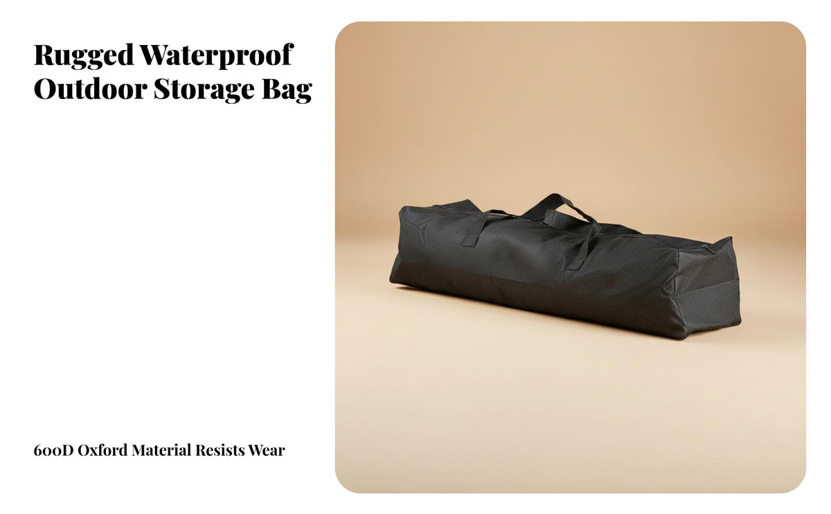 Sturdy Material Folding Chair Storage Bag Water Camping Chair Carry Bag Tear-Resistant Reinforced Construction for Campers, Outdoor Enthusiasts, Beach Trips, Picnics