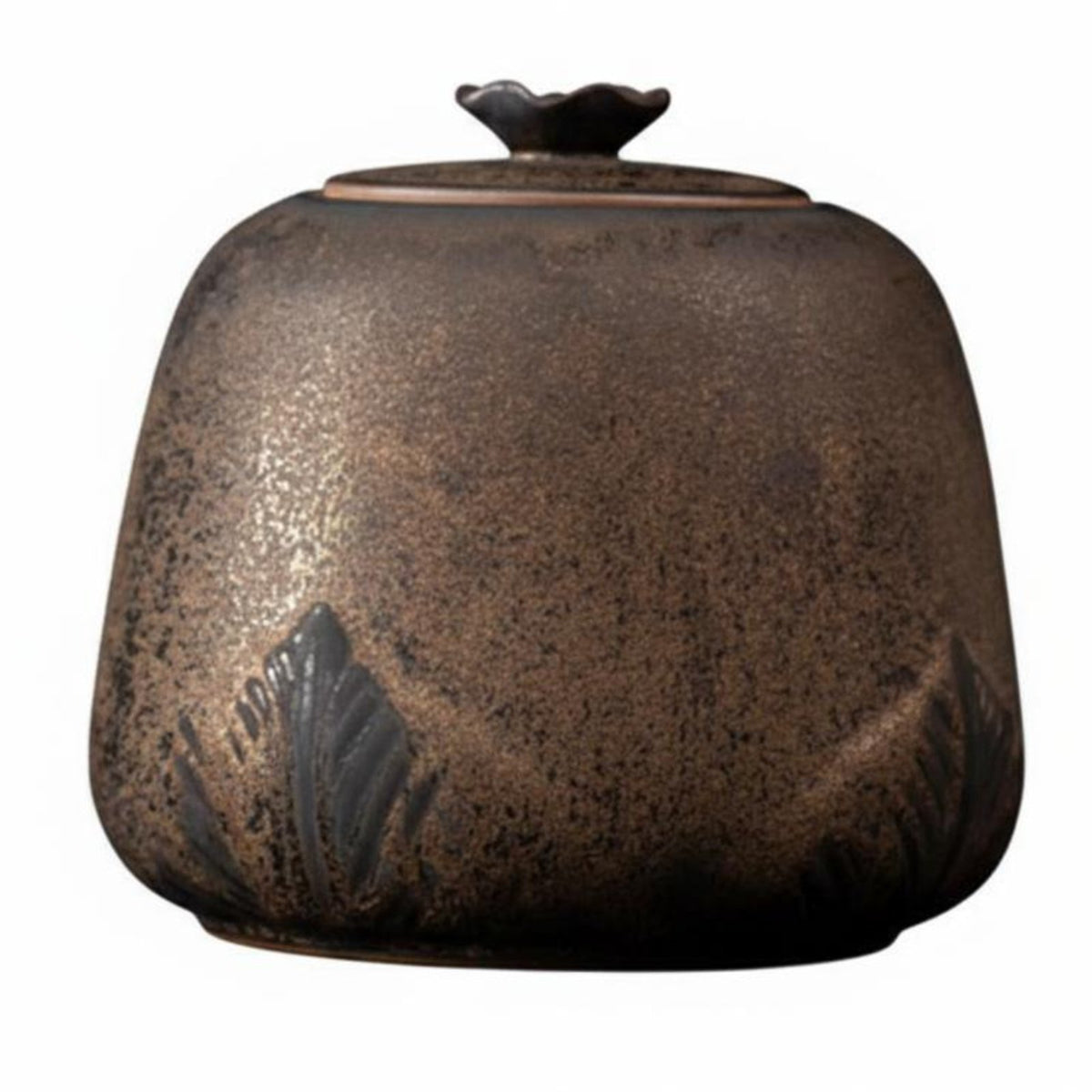 3 Pieces Modern Chinese Design Pot, Jar, and Screen three-piece set Hammered Finish Ornamental Set Sealed Canister House Decoration Artistic decoration for Guesthouse Owners, Interior Designers, Art Lovers, Showroom, shelving unit, Study Room, Entrymethod