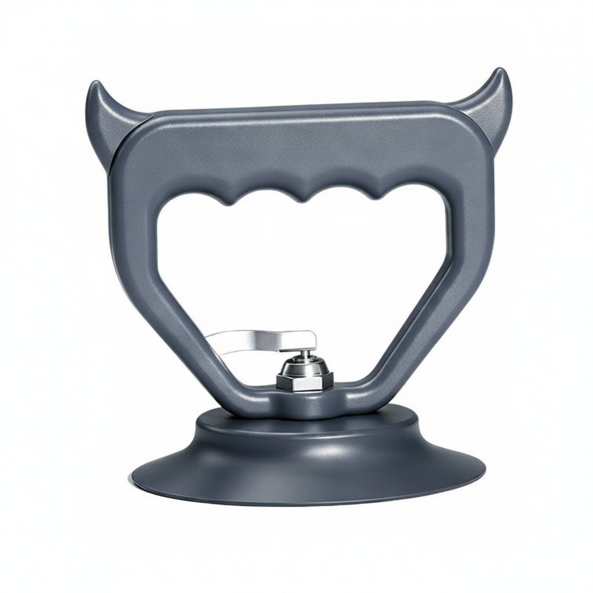 Handle with Horn shapeShaped Handle Car Dint Repair Suction Cup Metal Connector Suction Cup Dint Lifter Smooth Finish Hand Pull for Lifting Tasks
