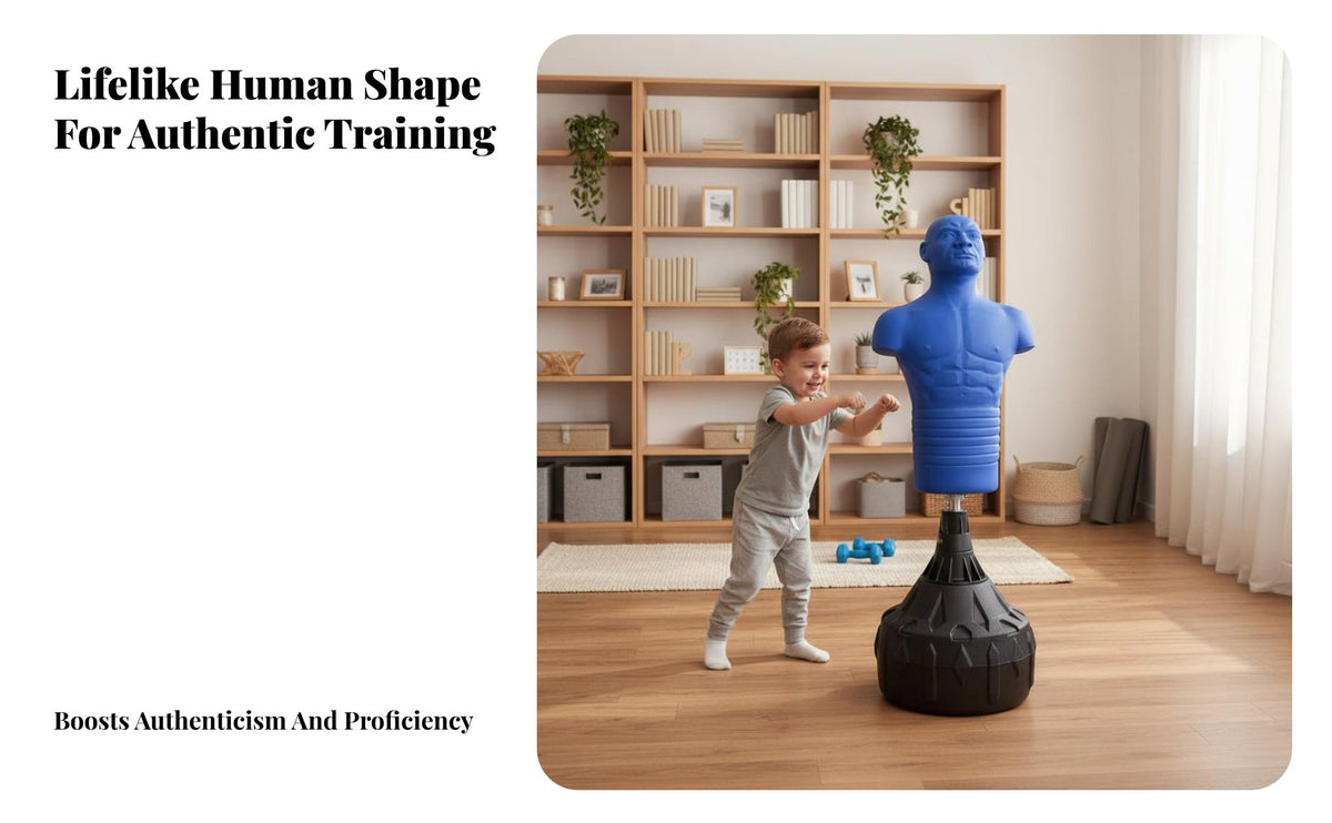 anthropomorphic aiming area Stable Base Freestanding Torso mannequin sturdy Construction striking aiming area for Children, defensive skills Trainees, Home Gym, Dojo, Garage