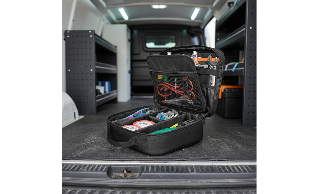 Heavy Duty Electrician Tool Bag with Removable Dividers