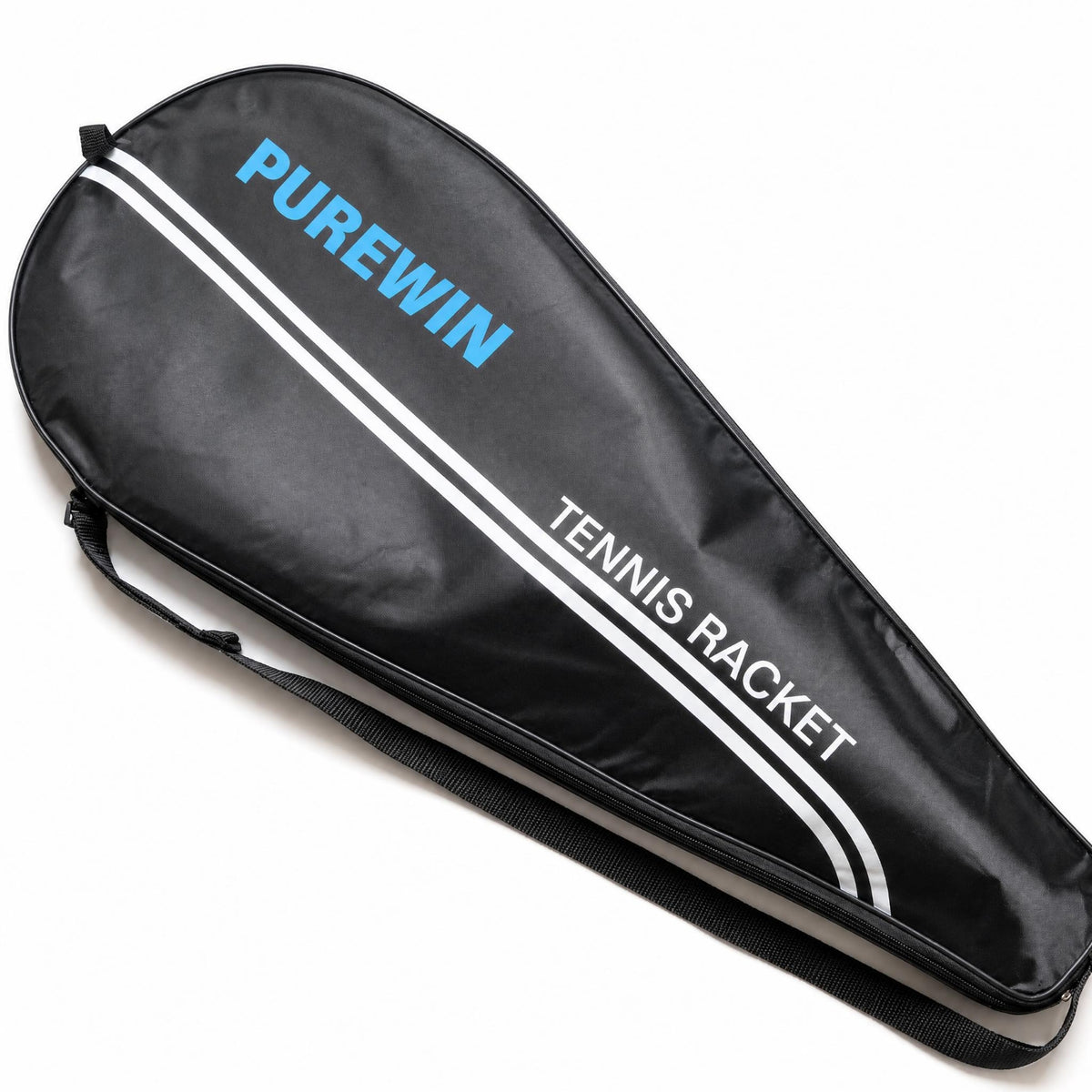 Thickened Cloth Adult Tennis Racket Bag Lightweight Tennis Racquet Bag Padded Teardrop Racket Case Large Pocket for Adults