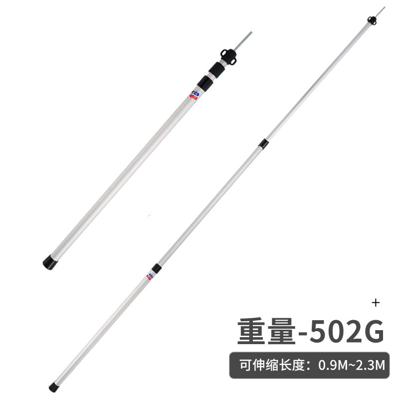Telescopic Aluminum Tent Poles for Outdoor Camping Tarps and Awnings, Portable Support Rods