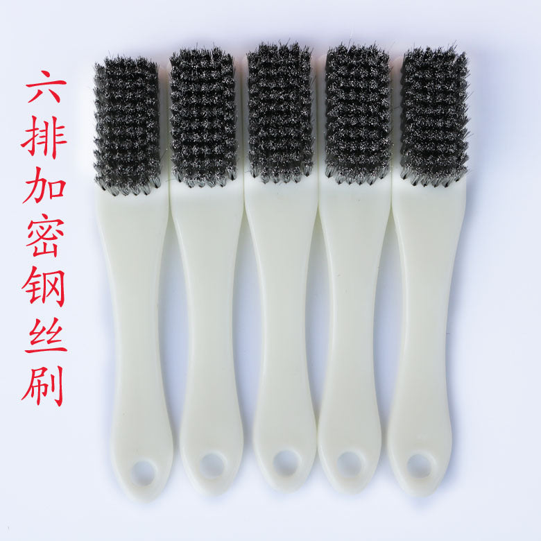 Heavy-Duty Steel Wire Brush for Metal Cleaning and Rust Removal