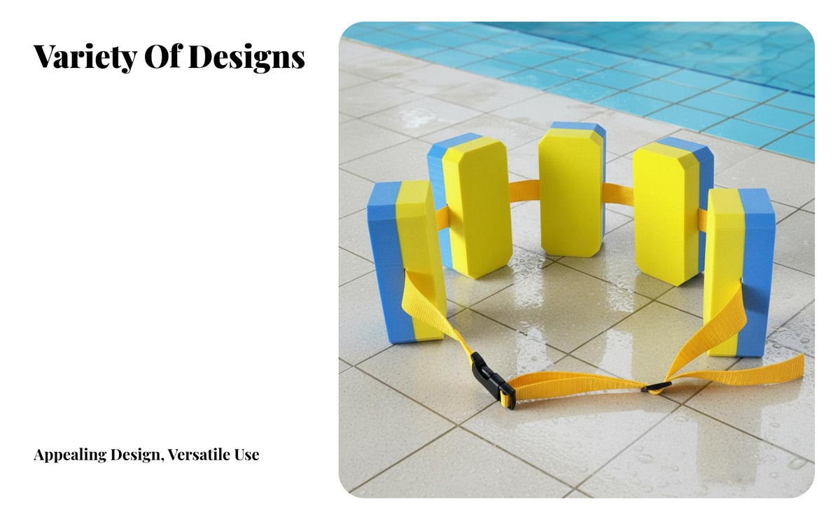 Foam Aquatic Belt Non-Inflatable Buoyancy Belt Adjustable Waist Buoy Skin-Gentle Flotation Device Comfortable for Adults