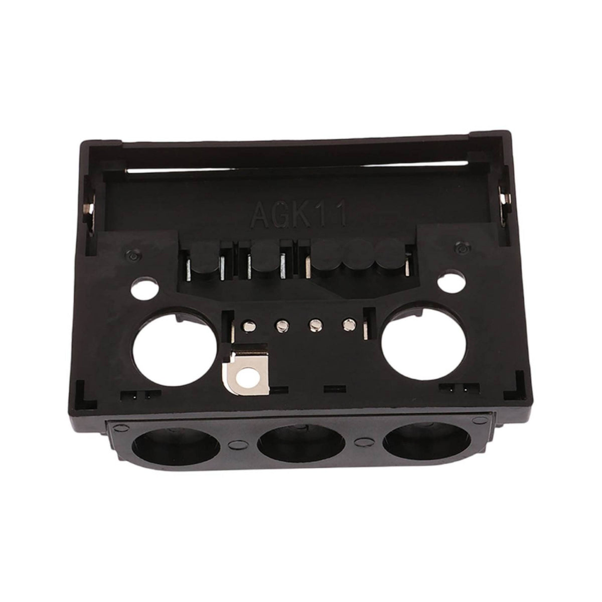 Easy to Install Wiring Socket Base Rectangular Burner Control Base Compact Sturdy for Electricians