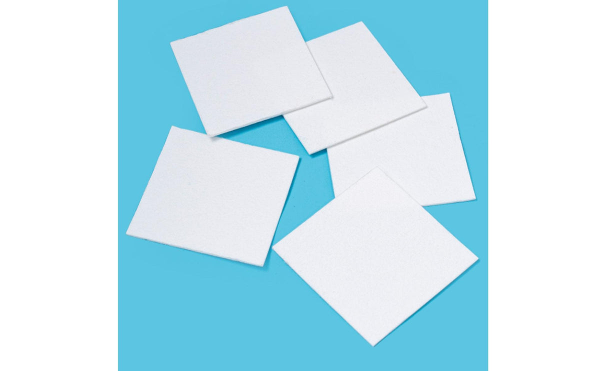 5 Pieces High-Temperature Oven Shelf Pad Nonstick Oven Shelf Paper Thermal Insulation for Ceramic Artists