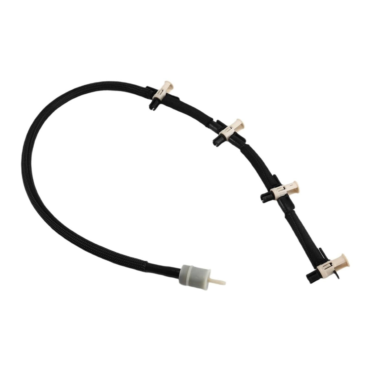 Petroleum Hose Assembly Braided Petroleum Hose with Clip Fittings Oil Resistant for Engine Repair
