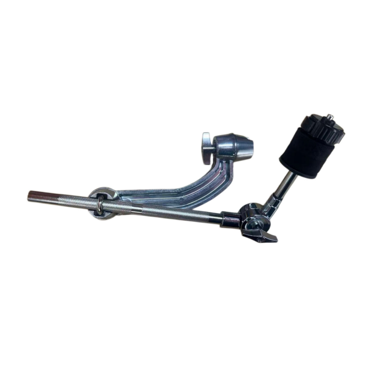 plate Extended Arm with Clamp Chrome plate Arm with Clamp Easy to Adjust Hardware for Drummers, Stages
