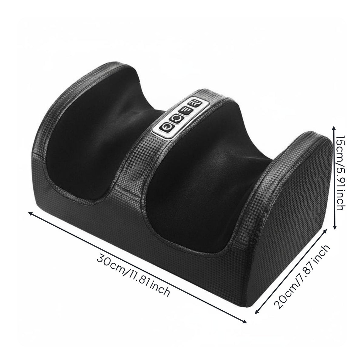 Soothing Heat Heated Foot and Calf Massager Adjustable Intensity Heated Foot and Leg Massager Multi-Part Use for Elderly