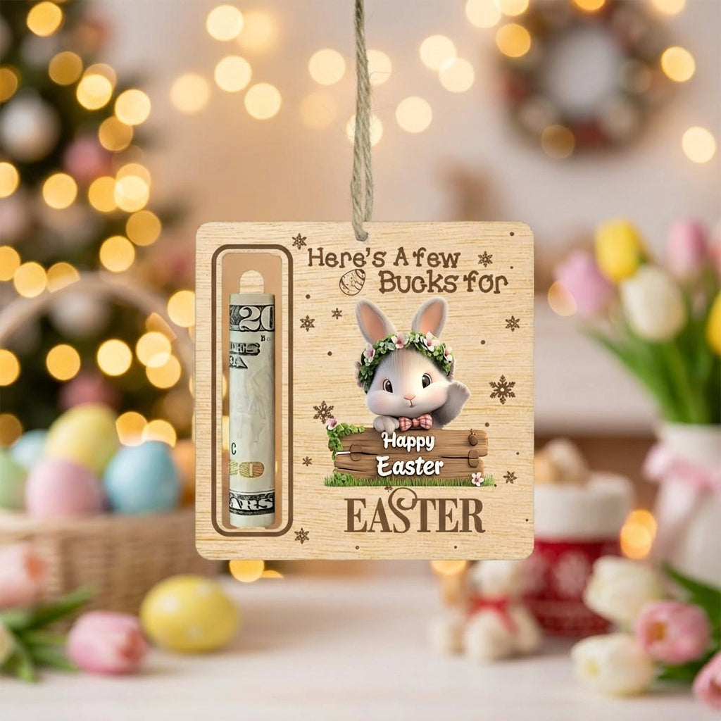Easter Money Holder Easter Gift Ornament Festive Hanging Money Gift Holder for Parents, friends, kids