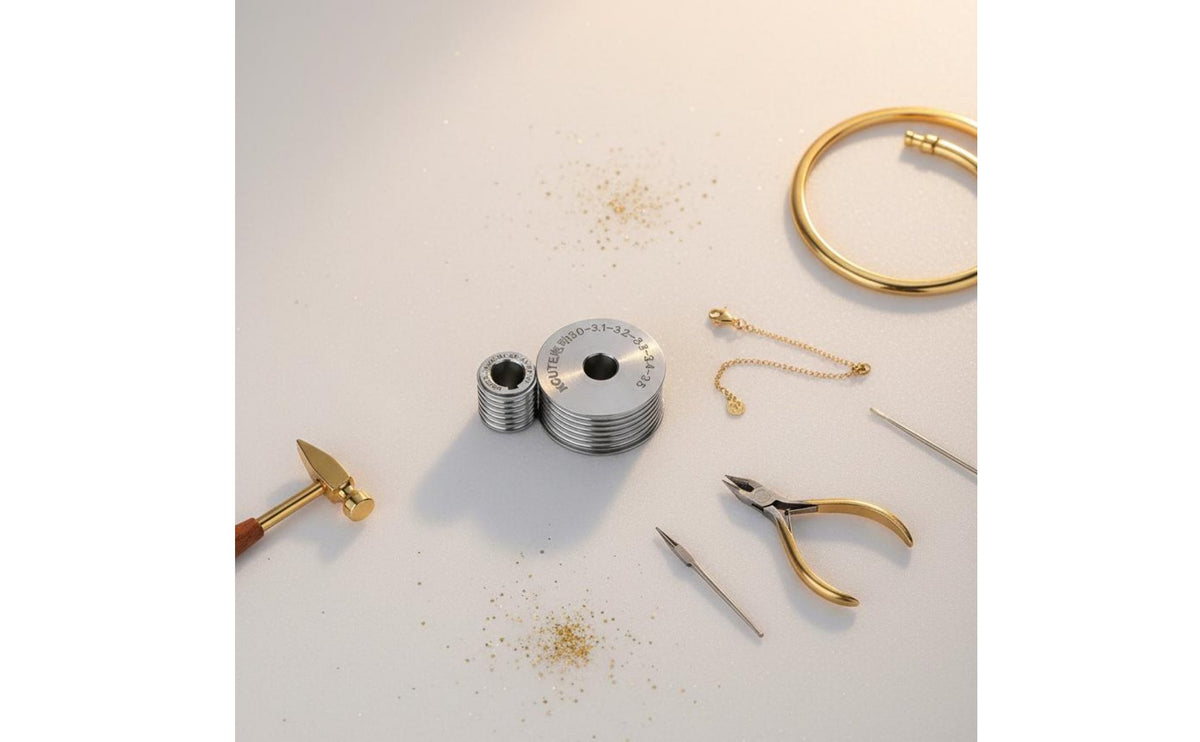 Multifunctional Manual Bangle Shaping Machine Heavy Duty Band and Bracelet Bender Precise Alignment Jewelry Bending Machine Stable Design for Jewelers, Silversmiths