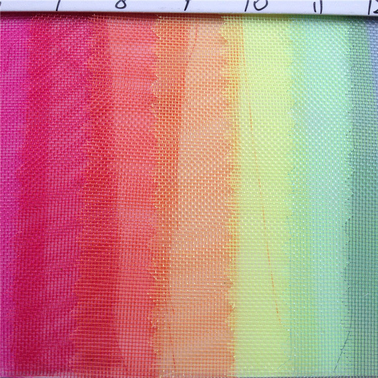 Polyester Mesh Fabric for Handbags, Luggage, Dustproof & Mosquito Netting, Fashion Cosmetic Bags
