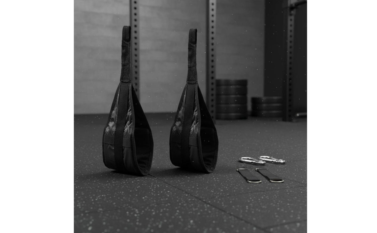 2 Pieces Pull-up Leg Raise Straps Comfortable Padding Fitness Equipment Tear-Resistant-Resistant Strength Training Accessory for Home Gym