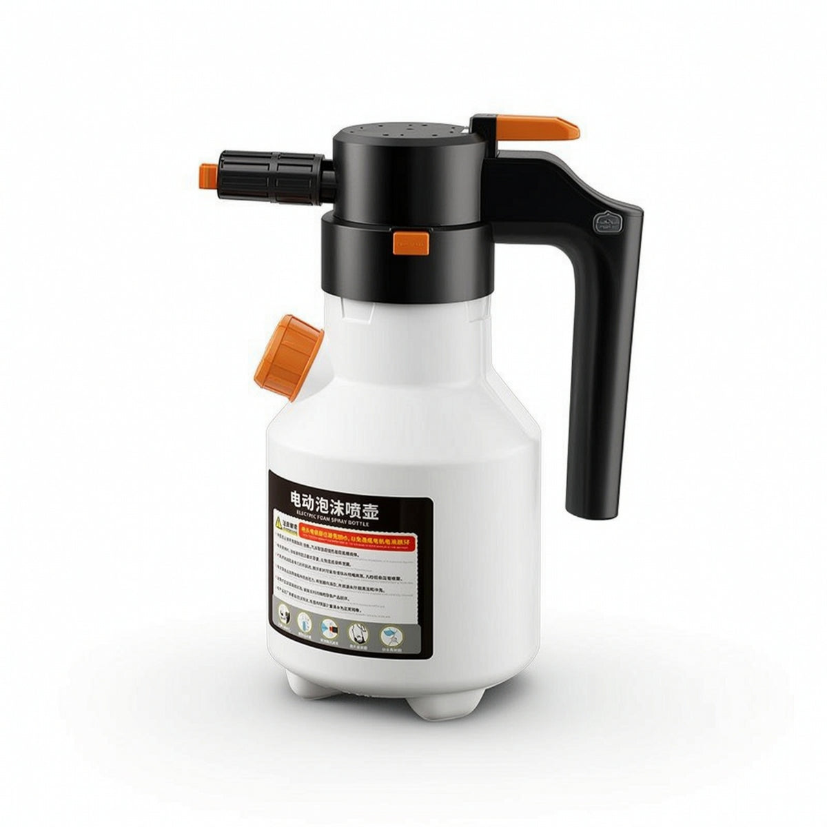 Electric Foam Sprayer Self-Priming Foam Spray Bottle with Motor Electric Spray Bottle Cordless Handheld for Car Detailers