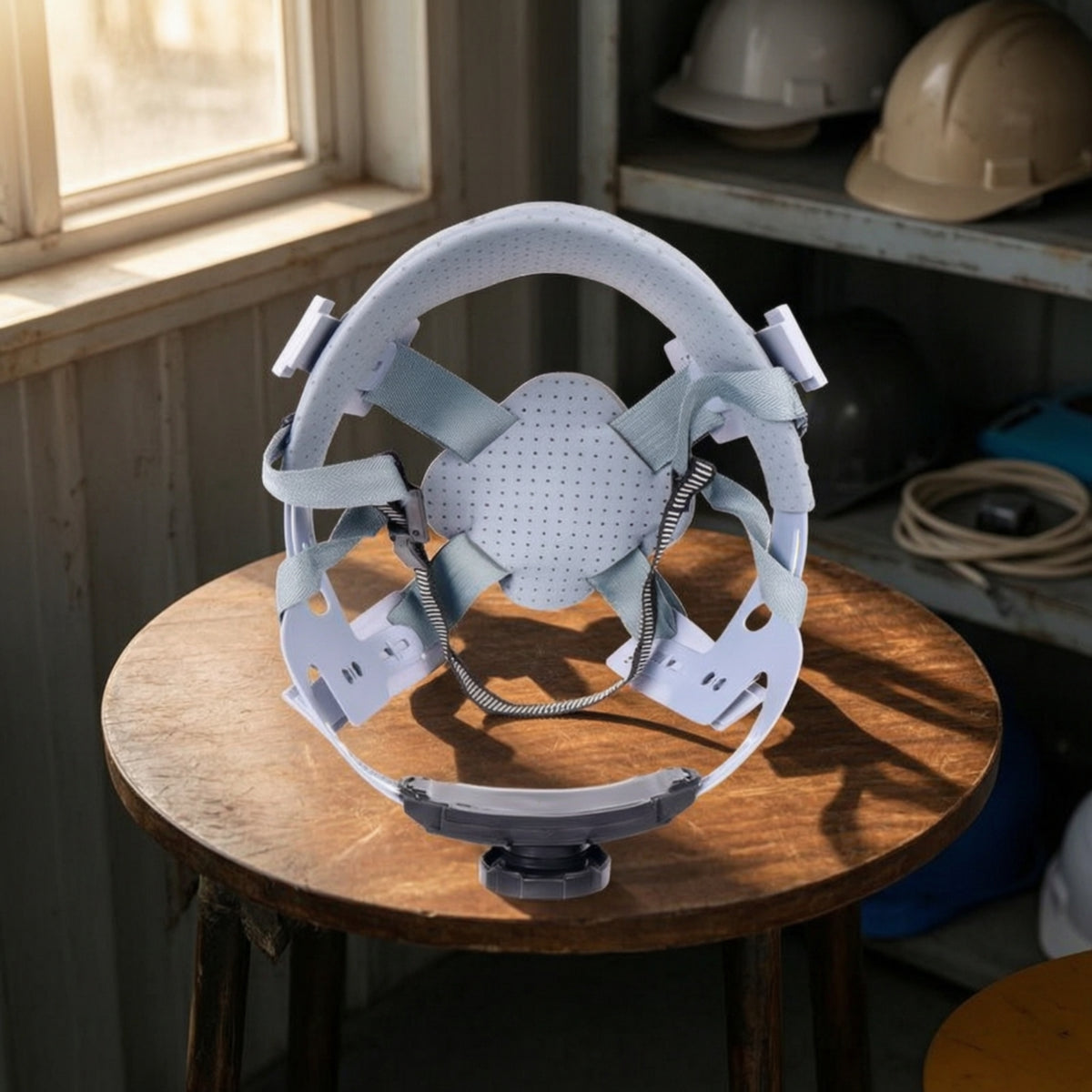 Helmet Liner with Padded Headband Detachable Helmet Inner Liner Adjustable Hat Replacement Support System for Construction Workers, Workshops