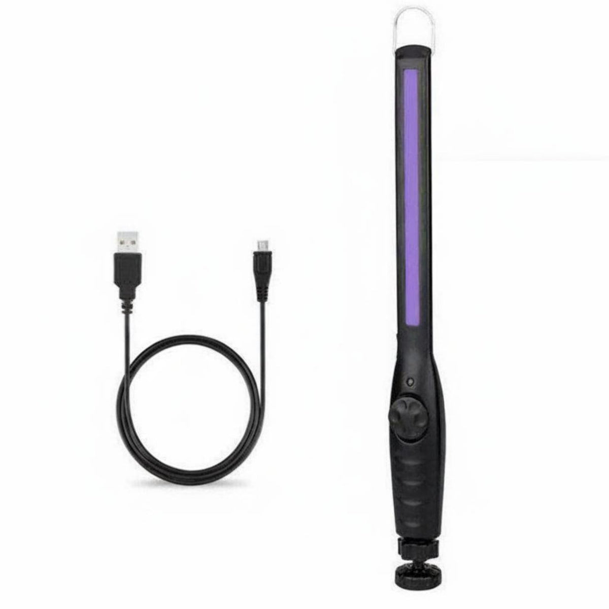 Adjustable Brightness Sticky Inspection Light Built-in Hook Portable Germicidal Light Single-Button Operation for Car Owners, Travelers