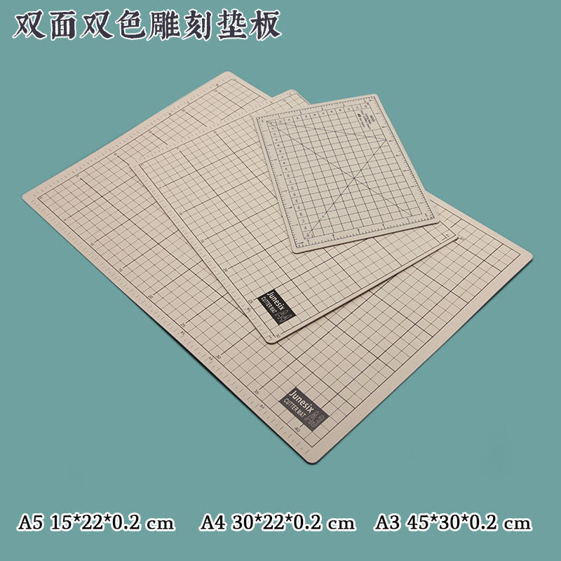 Double-Sided Self-Healing Cutting Mat for Crafts, Engraving, and Desk Protection