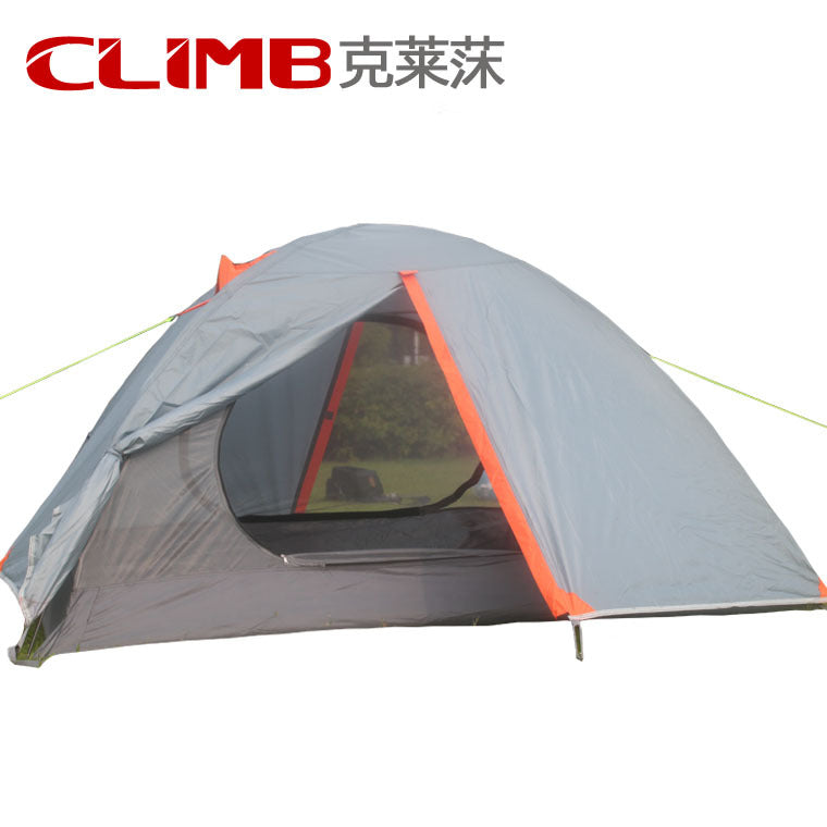 Double Layer Waterproof Camping Tent for 2 Person Outdoor Hiking Travel