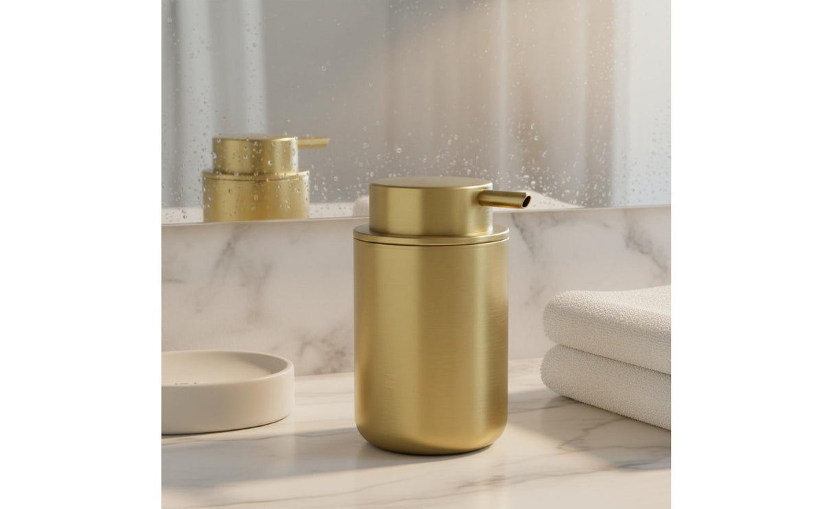 Refillable Stainless Steel Soap Pump Easy to Press Shampoo Pump Bottle Consistent Output for Kitchen