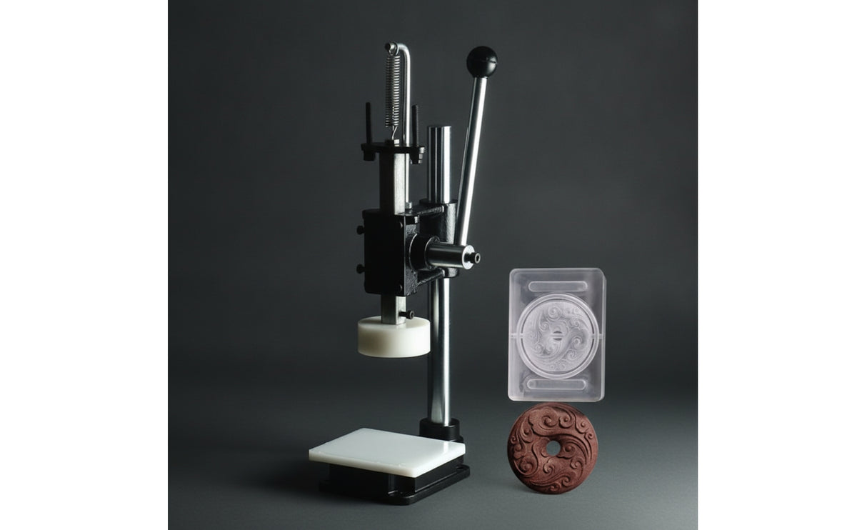 Spring-Loaded Incense Plaque Press Strong Pressure Hand Press Incense Maker Compact Tool Stable for Workshops