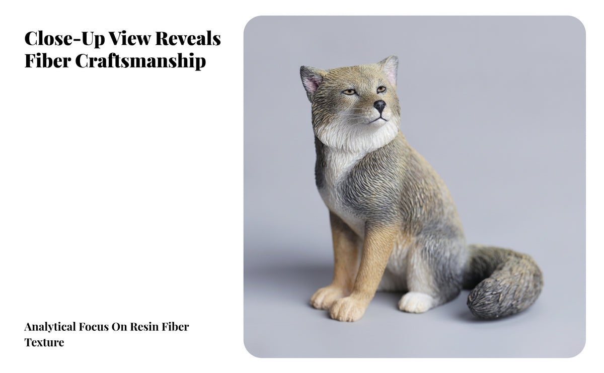 Miniature Vulpine Statue