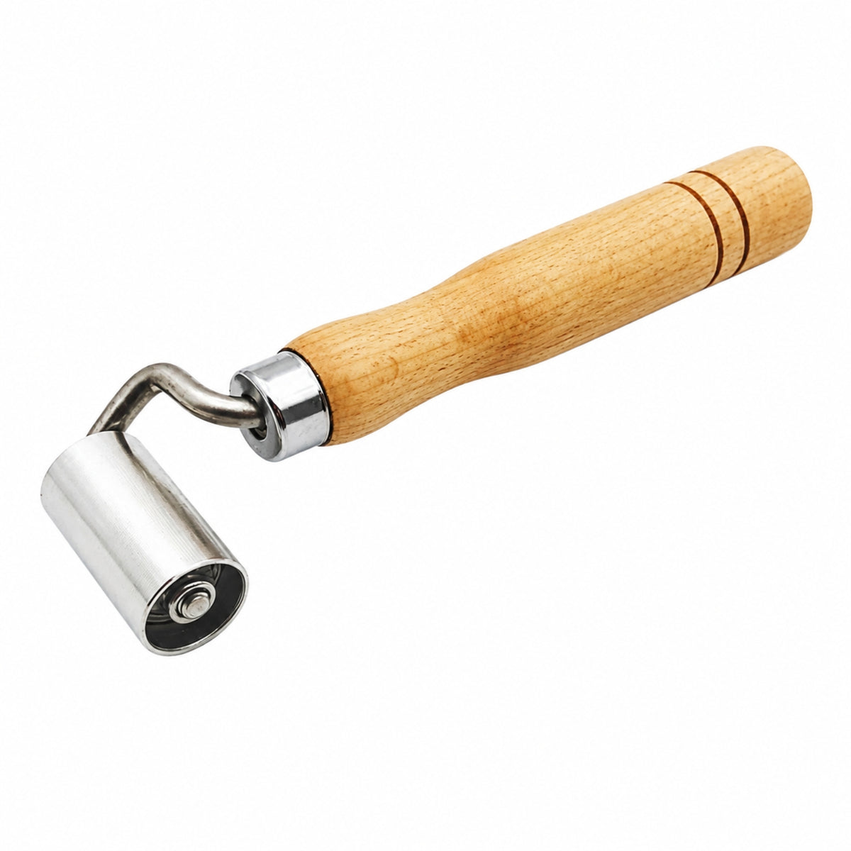 Metal Rolling Head Leather Seam Roller Visible Grain Leather Roller Groove Rings Mirror Finish