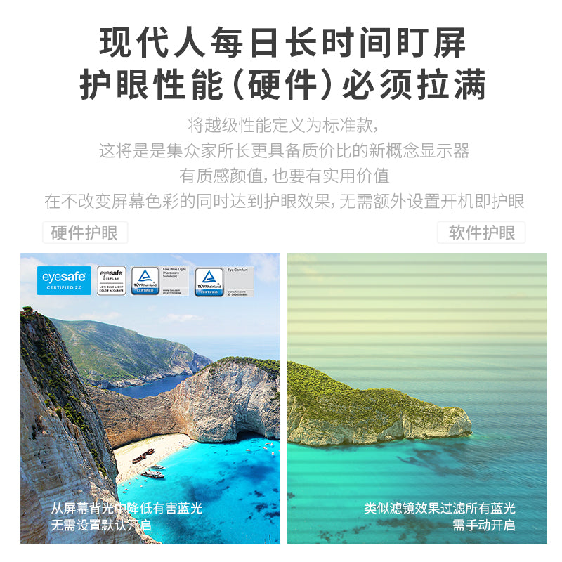 【政府补贴15%】联想高清护眼四边窄边显示屏L24i/L27i家用办公 【新品上市】L27-4e(27英寸+100Hz+IPS面板+HDMI1.4 VGA接口) 官方标配