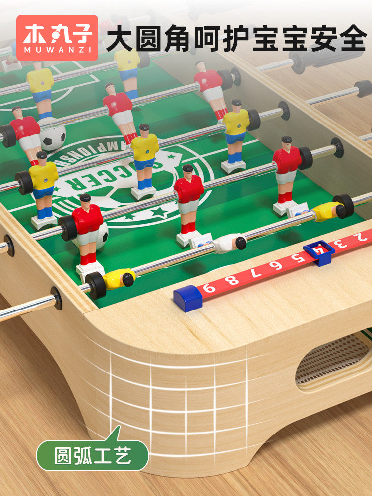 Kids Tabletop Foosball Game Set - Mini Desktop Soccer for Outdoor Travel, Educational Toy for Boys, Parent-Child Interactive Birthday Gift