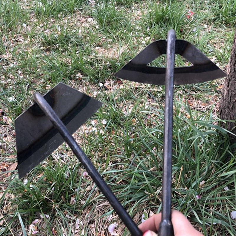 Garden Hoe Weeding Tool for Loosening Soil and Planting Vegetables, Long Handle Old-Fashioned Weeder