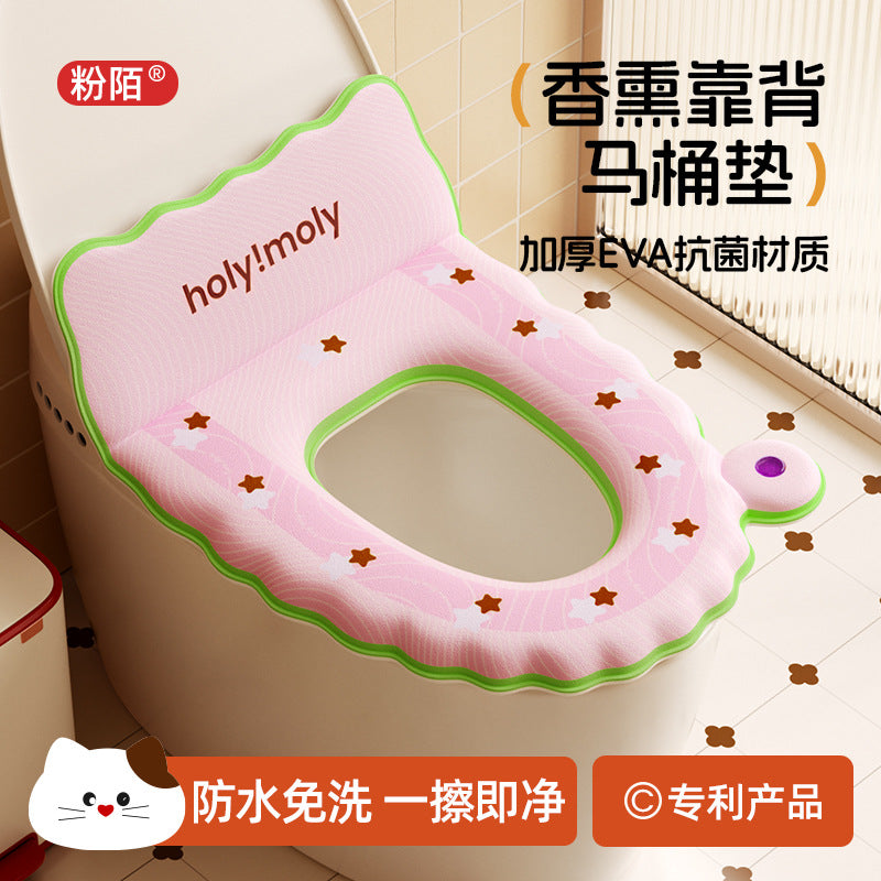 EVA Waterproof Toilet Seat Cushion Winter Universal Household Cute New Toilet Mat